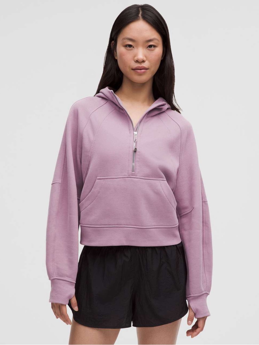 Lululemon Half Zip Scuba- Dusty Mauve